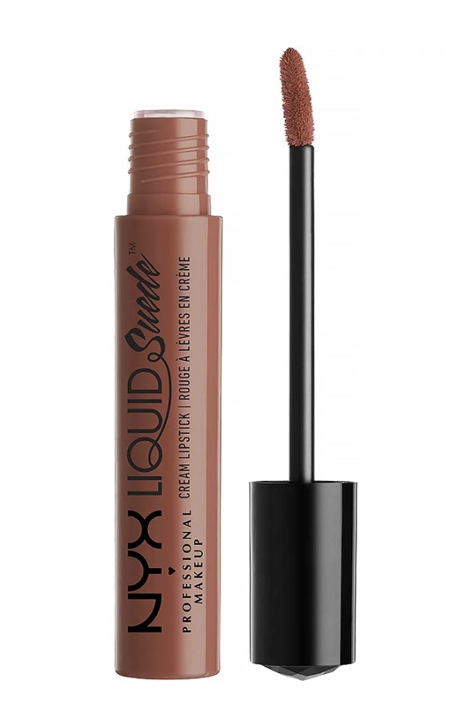 NYX liquid suede lipstick- sandstorm